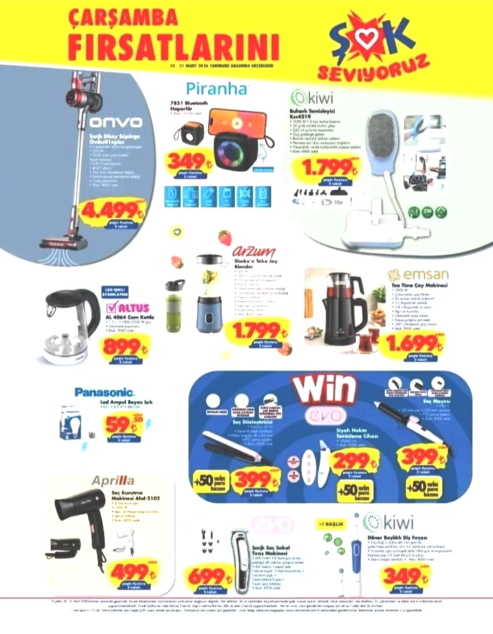 Gözle görülmeyen kirlere elveda: ŞOK’a 25 Mart Çarşamba Buharlı Temizleyici geliyor! - Sayfa 1