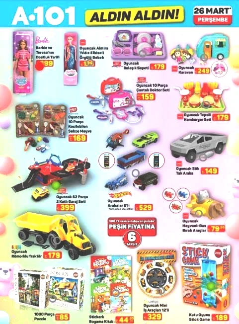 A101 AKTÜEL KATALOG 26 MART PERŞEMBE: A101 Aktüel ürünler neler Yeni haftanın indirimli ürünleri belli oldu A101 Aldın Aldın oyuncu koltuğu, çapa motoru, blender seti, televizyon...