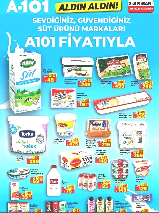 BUGÜN SATIŞTA A101 AKTÜEL AFİŞİ 2 NİSAN 2026 - EN SON TAM LİSTE || A101 Aldın Aldın indirim kataloğu bu hafta neler sunuyor A101 broşürü ile forklift, boy aynası, bulaşık makinesi, kamp sandalyesi, şarjlı dik süpürge raflarda