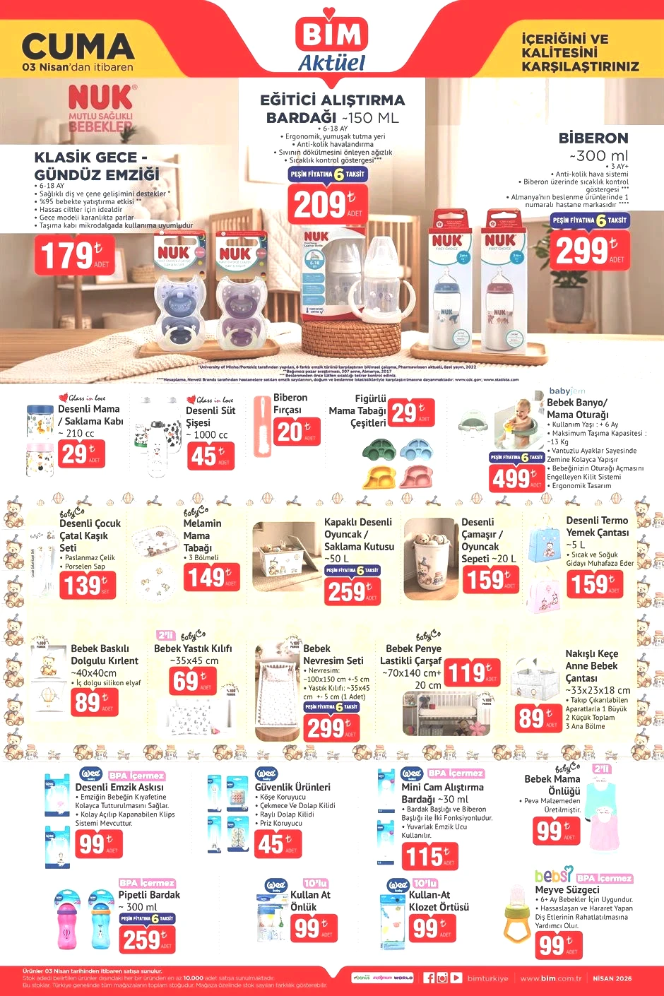 RAFLARDA YEPYENİ BİM AKTÜEL 3 NİSAN 2026 KATALOĞU - İNDİRİMLİ ÜRÜNLER BROŞÜRÜ TAM LİSTE || Bimde bu hafta cuma neler var Bim afişi Akülü Mercedes AMG, Piccolo Mondi Pelüş Oyuncak satışa çıktı...