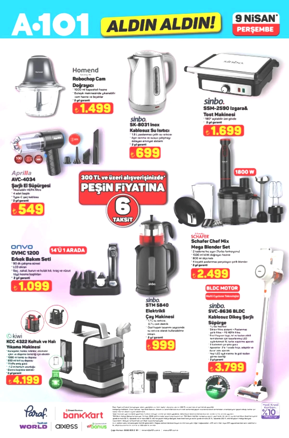 A101'e katlanabilir elektrikli bisiklet geliyor! 9 Nisan 2026 A101 katalog yayınlandı! 7